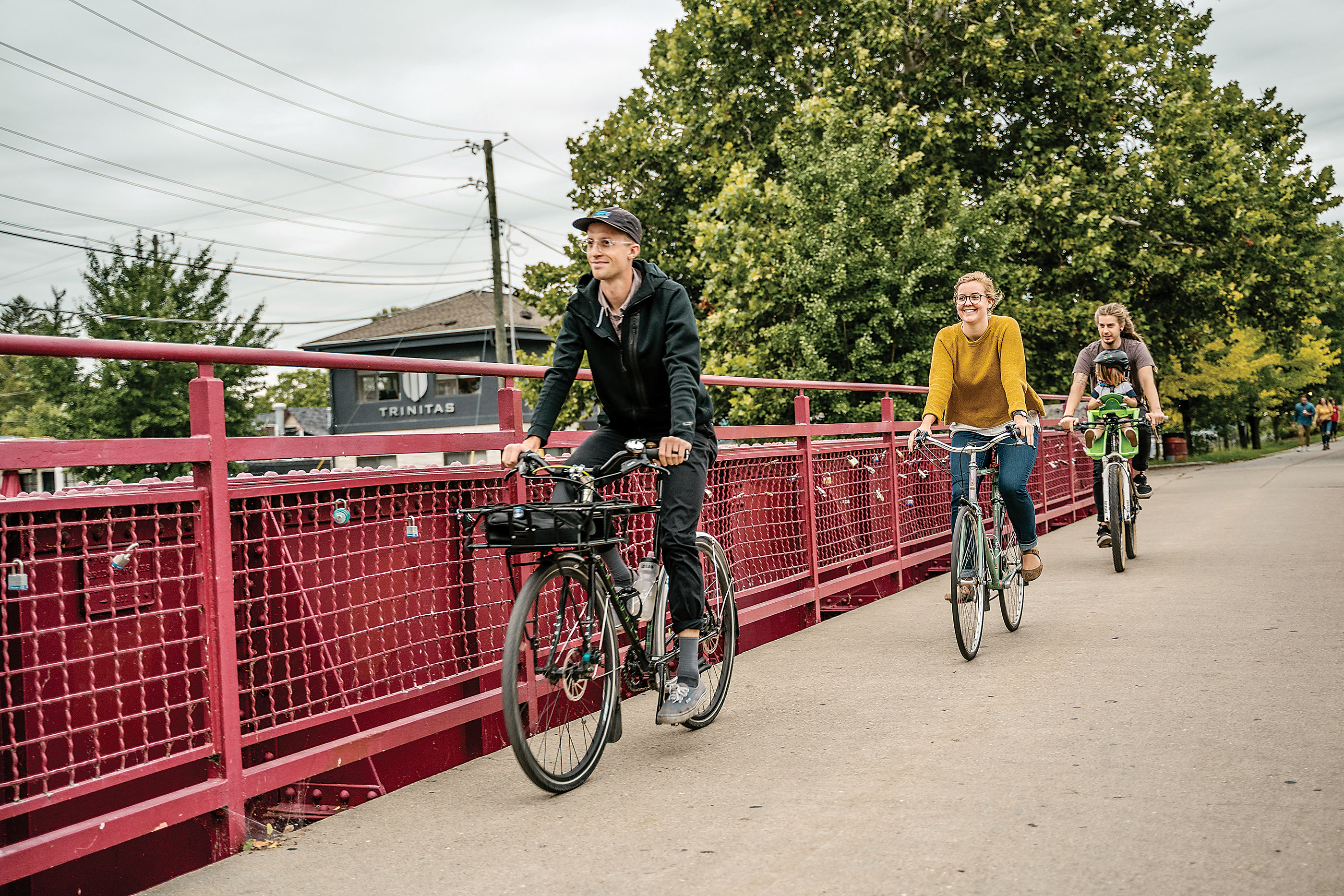 Monon Trail in Indianapolis, Indiana (photo courtesy of destination) Monon Trail in Indianapolis, Indiana (photo courtesy of destination)
