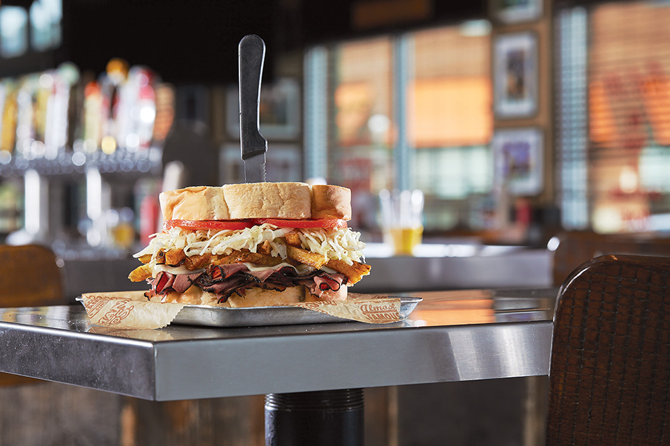 Sandwich at Primanti Bros. in Pittsburgh, Pennsylvania (photo courtesy of Primanti Bros.) Sandwich at Primanti Bros. in Pittsburgh, Pennsylvania (photo courtesy of Primanti Bros.)