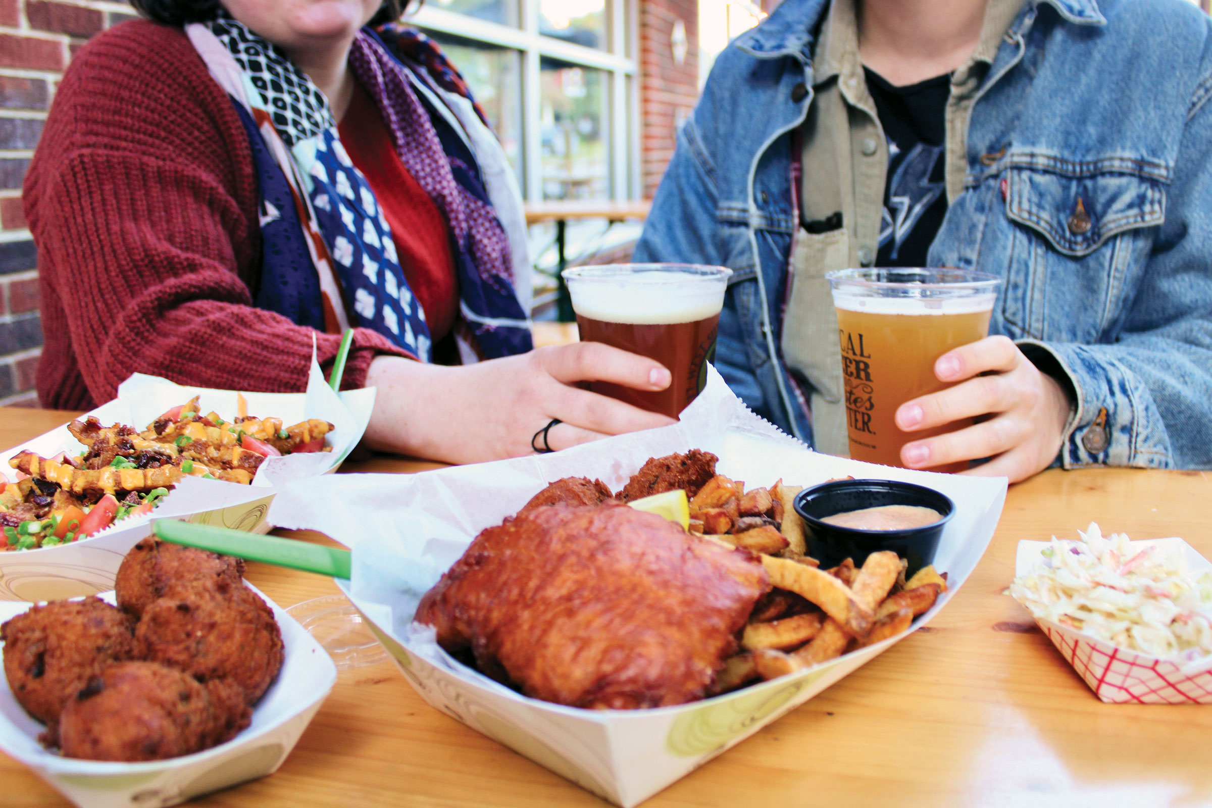 Smithtown Seafood At West Sixth Brewing in Lexington, Kentucky (photo courtesy of destination) Smithtown Seafood At West Sixth Brewing in Lexington, Kentucky (photo courtesy of destination)
