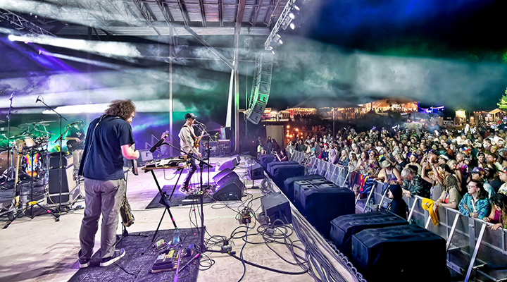 Performers at West Virginia’s Mountain Music Festival (photo by Roger Gupta)