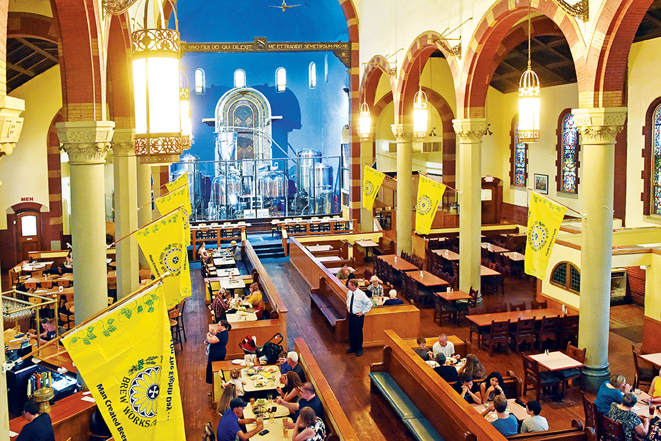 Interior of The Church Brew Works in Pittsburgh, Pennsylvania (photo courtesy of The Church Brew Works) Interior of The Church Brew Works in Pittsburgh, Pennsylvania (photo courtesy of The Church Brew Works)